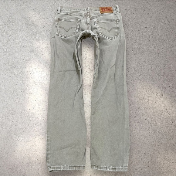 Vtg Levi’s 511 Khaki Corduroy Mid Rise Straight Jeans - Picture 1 of 6